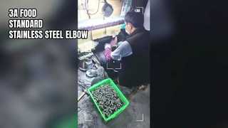 كوع من الفولاذ المقاوم للصدأ 3A، معيار الغذاء