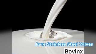 صمامات بوفينكس من الفولاذ المقاوم للصدأ للنقاء