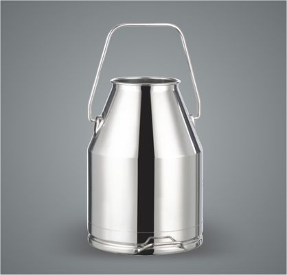 جودة Custom Dairy Stainless Steel Milking Machine Bucket With Long Handles مصنع