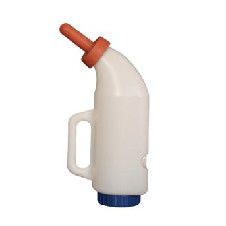 سعر جيد Milk Plastic Calf Feeding Bottle Cow use with Rubber Nipple الانترنت