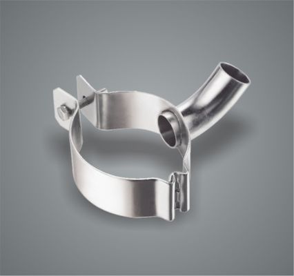 سعر جيد Stainless Steel Milking Cow Tubes , Holder Clamp Type Milking Machine Parts الانترنت