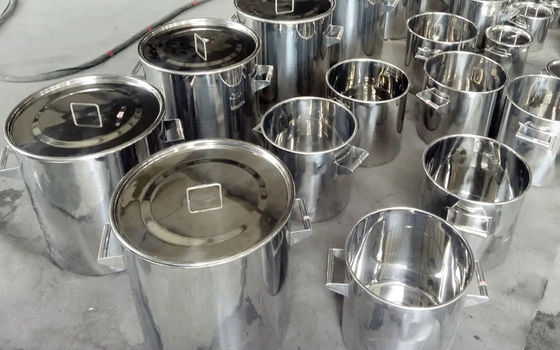 سعر جيد 316L Stainless Steel Milking Machine Bucket Drum 5L Capacity Mirror Polish الانترنت
