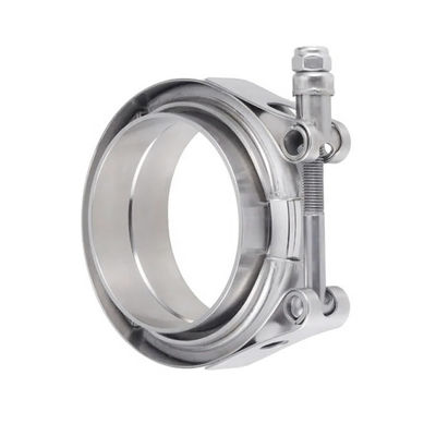 سعر جيد Male Female 304 Stainless Steel Pipe Fittings Flanged V Band Clamp الانترنت