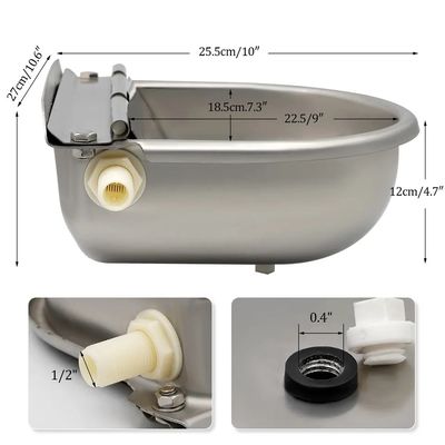 سعر جيد Stainless Steel Milk Machine Spare Parts Cow Automatic Drinker Float الانترنت