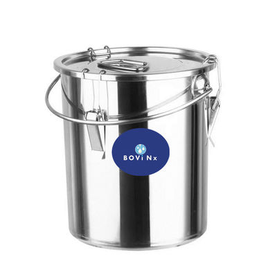سعر جيد Sealed Stainless Steel Soup Pot Milk Container Large Capacity With Clamps الانترنت