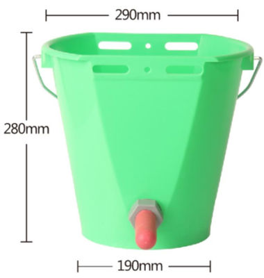 سعر جيد Clearance - Calf bucket Feeder Euro style - with Nipple, Valve, and hanging bracket الانترنت