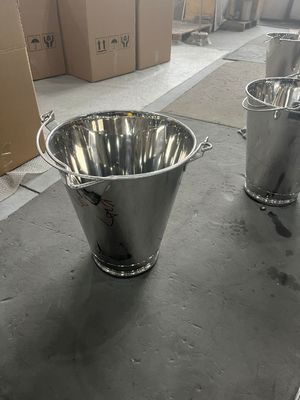 سعر جيد 20L Stainless Steel Milk Pail With Pulling Handle 316L Satt Finish الانترنت