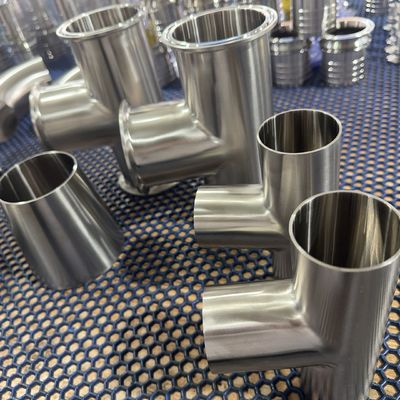 سعر جيد Sanitary Hygienic SS316L Tee Weld Food Grade Bioprocessing Phramaceutical ASME BPE Fitting الانترنت